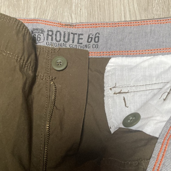 Route 66 brown shorts gently used - Picture 2 of 5